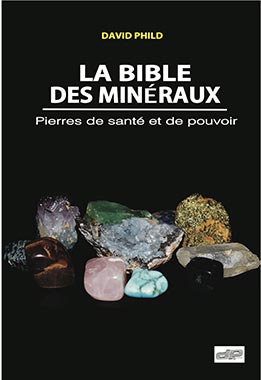 Couverture de mon livre La bible des minéraux